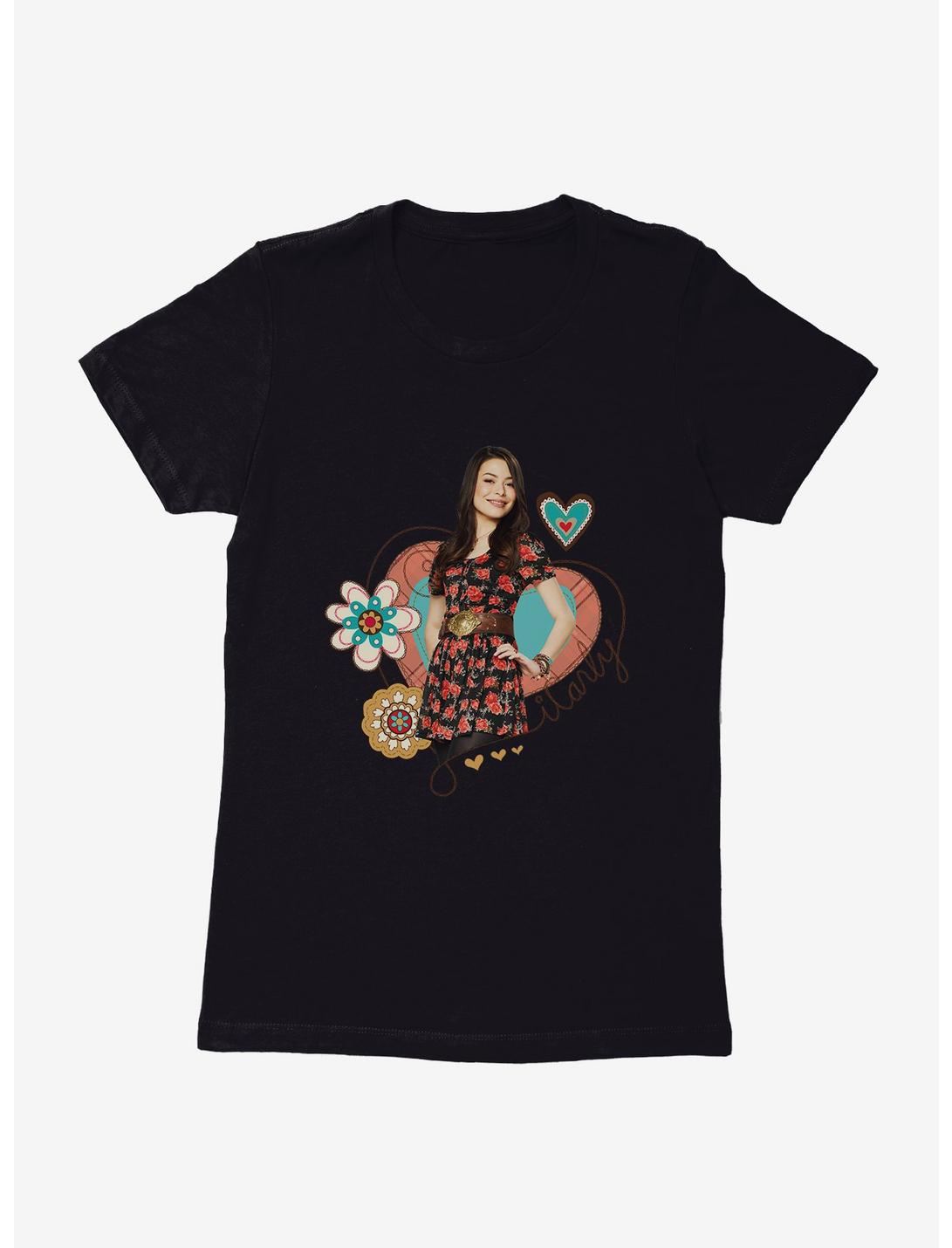 iCarly Pose Flower And Hearts Womens T-Shirt, , hi-res