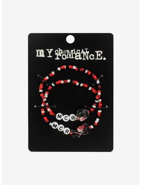 My Chemical Romance Three Cheers Best Friend Beaded Bracelet Set, , hi-res