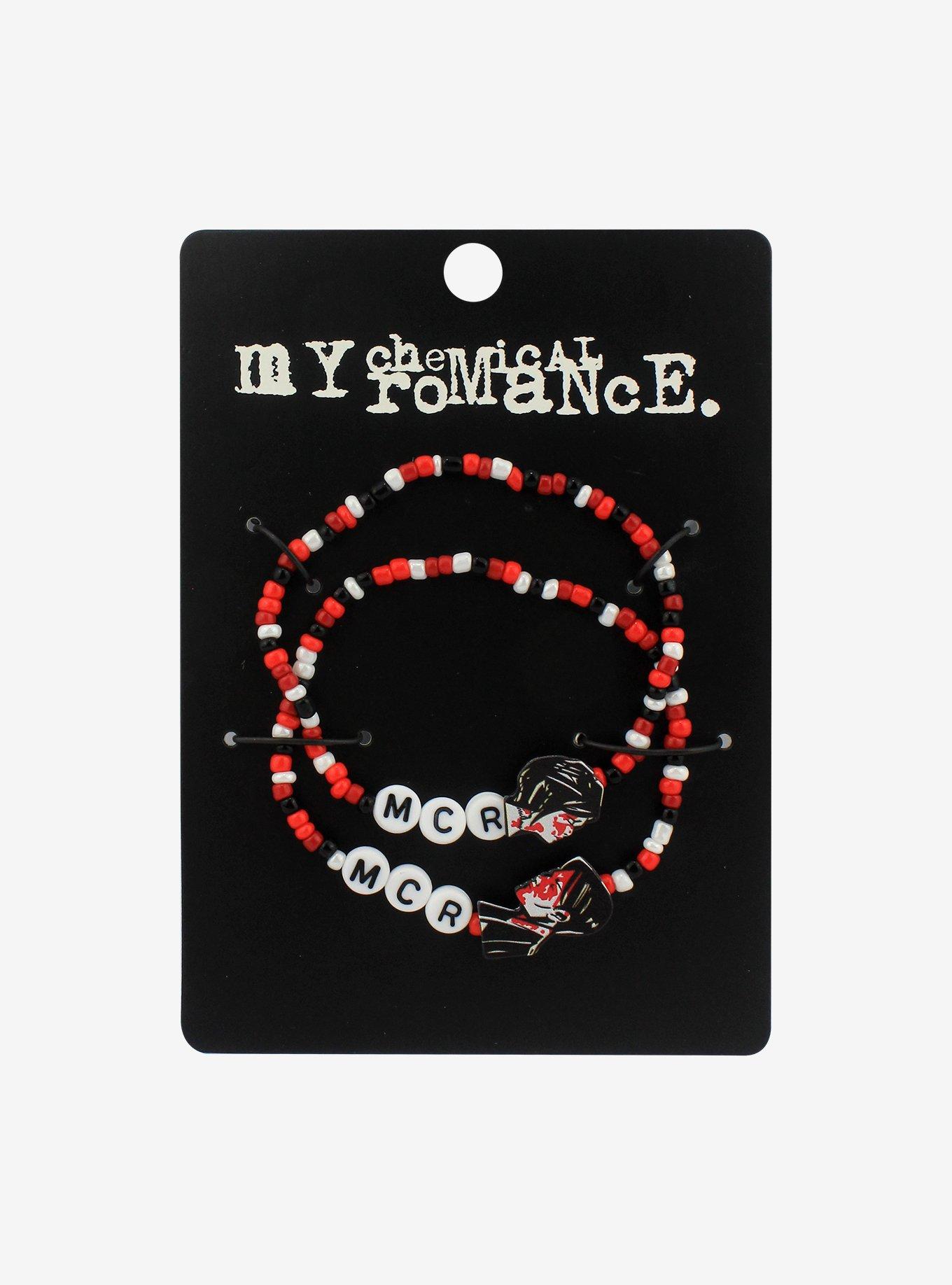 My Chemical Romance Three Cheers Best Friend Beaded Bracelet Set, , hi-res