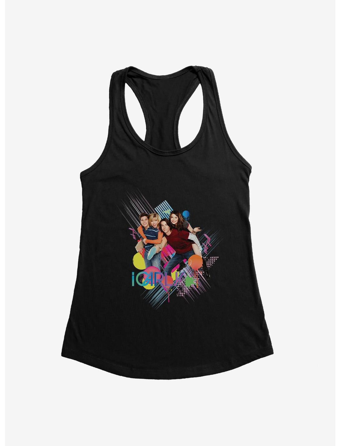 iCarly Group Piggy Back Womens Tank Top, , hi-res