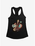 iCarly Pose Flower And Hearts Womens Tank Top, , hi-res
