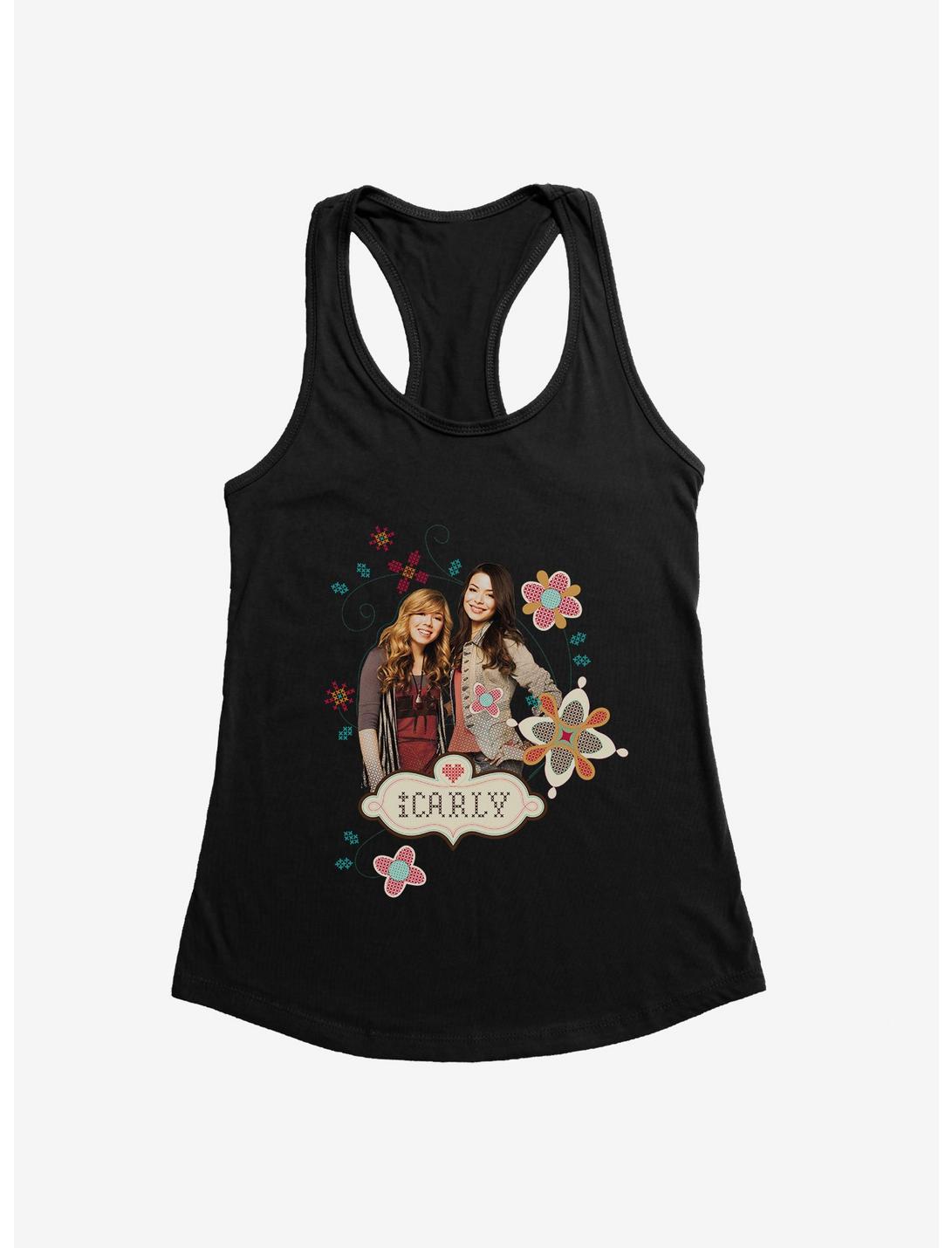 iCarly And Sam Cute Flowers Womens Tank Top, , hi-res