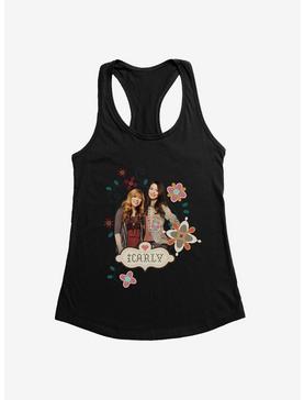 iCarly And Sam Cute Flowers Womens Tank Top, , hi-res
