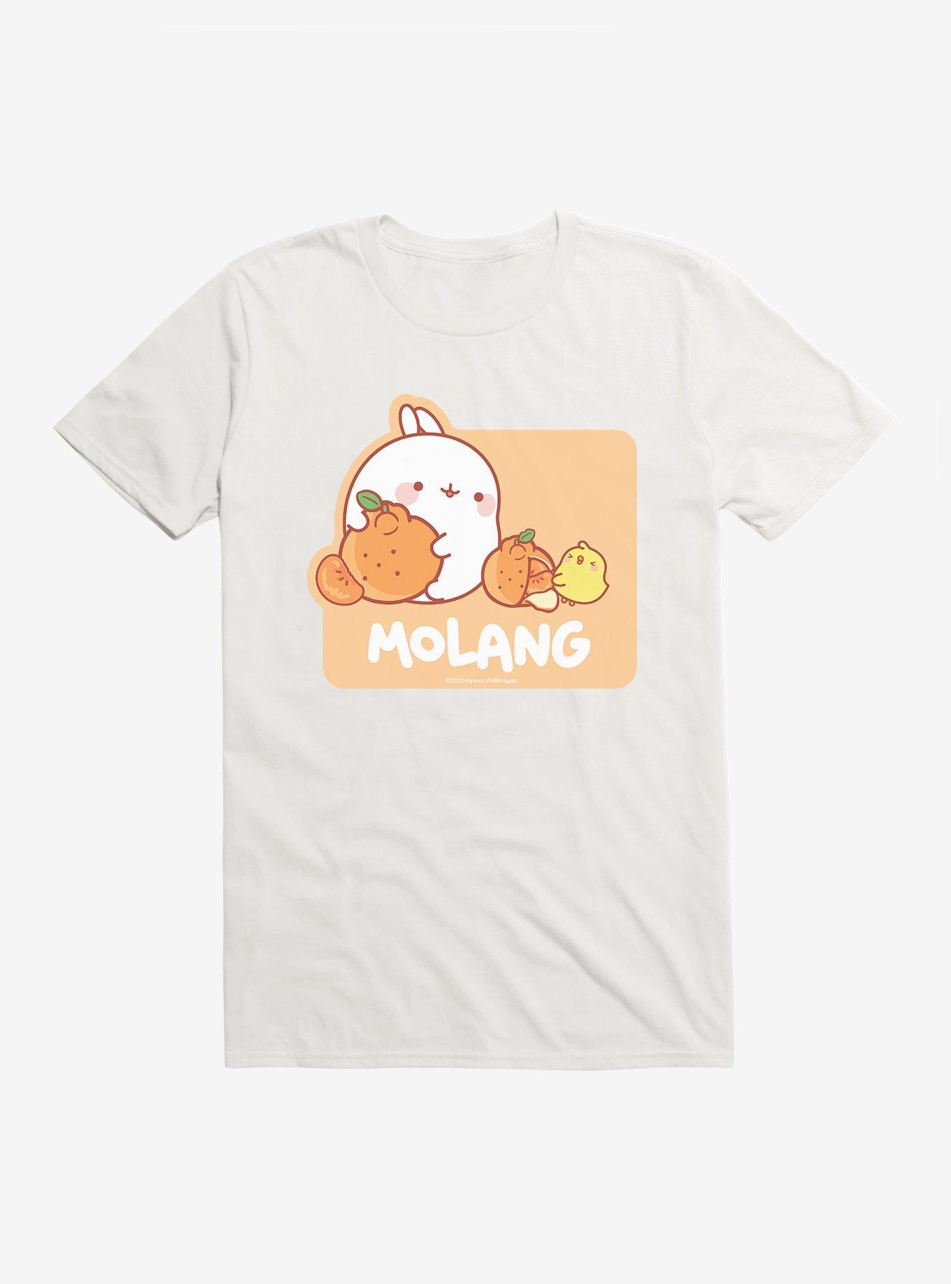 Molang Orange Hugs T-Shirt | Hot Topic