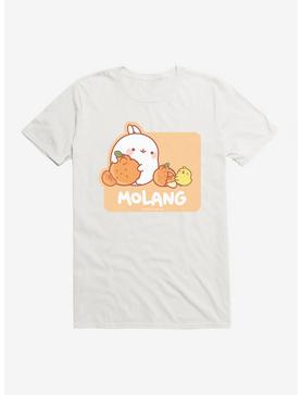 Molang Orange Hugs T-Shirt, WHITE, hi-res