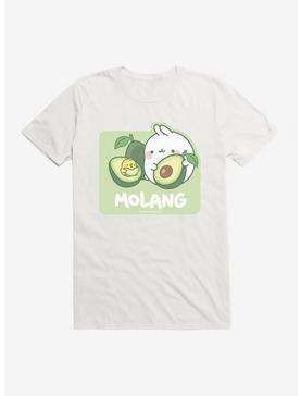 Molang Piu Piu Avocado T-Shirt, WHITE, hi-res