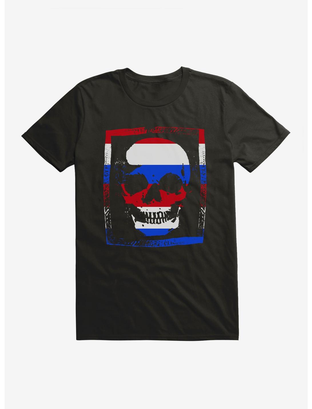 iCreate Americana Skull Box T-Shirt, , hi-res