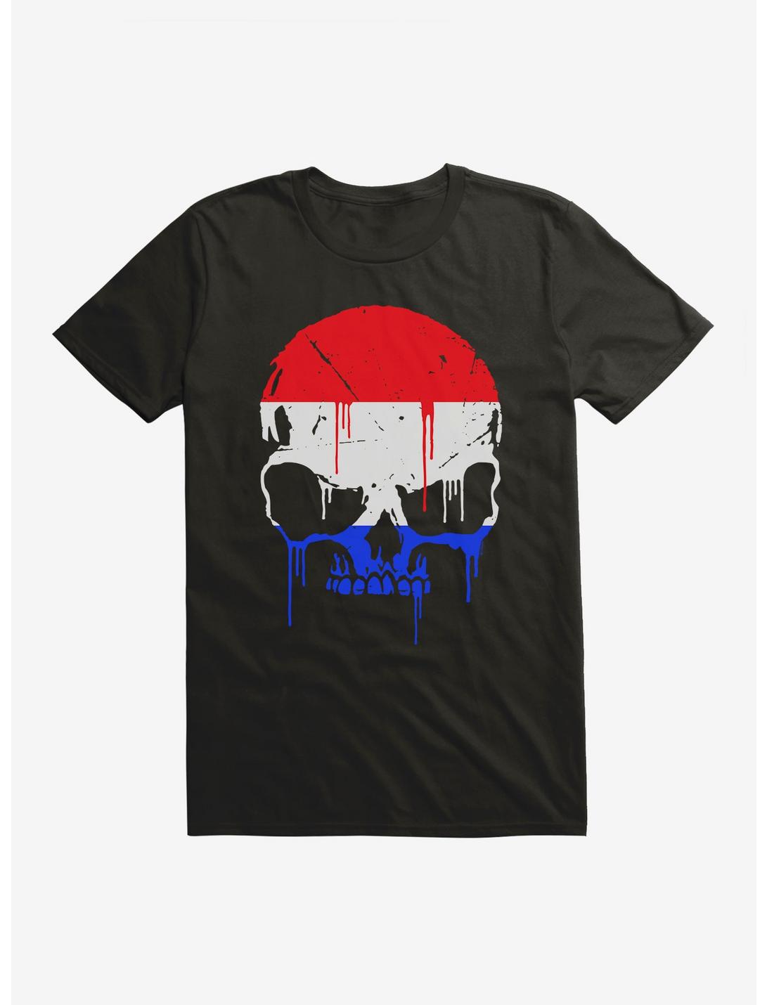 iCreate Americana Skull Icon T-Shirt, , hi-res