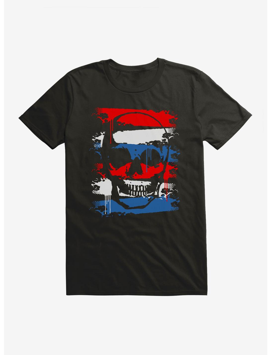 iCreate Americana Skull Mashup T-Shirt, , hi-res