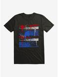 iCreate Americana Paint Splatter Stripes T-Shirt, , hi-res