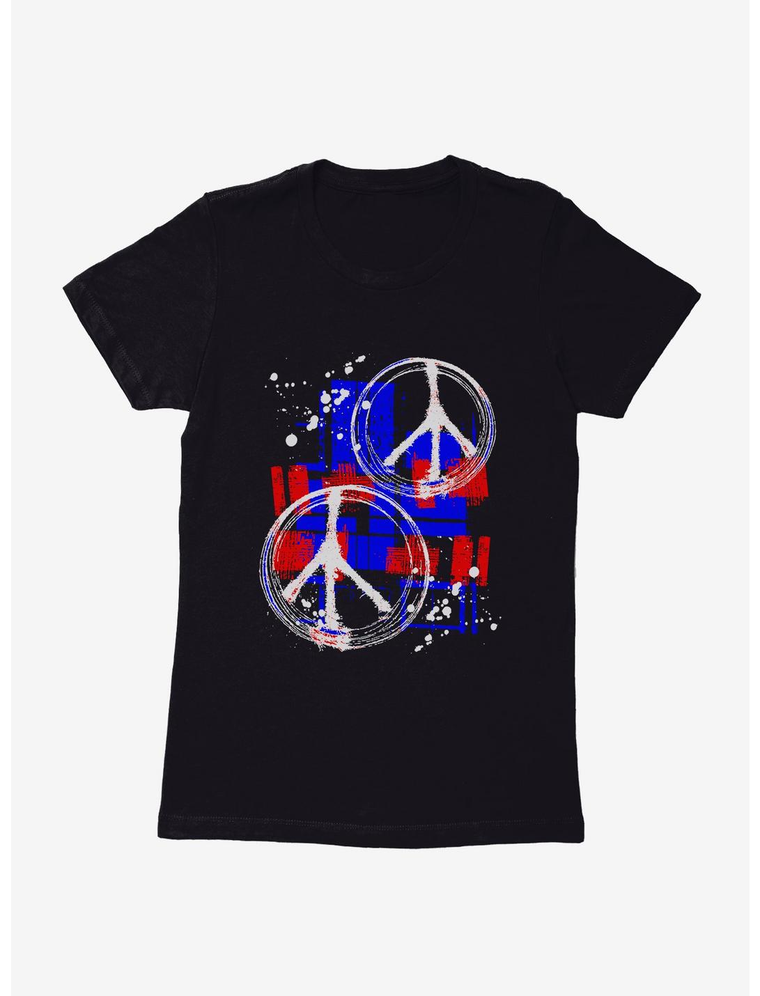 iCreate Americana Peace Art Womens T-Shirt, , hi-res