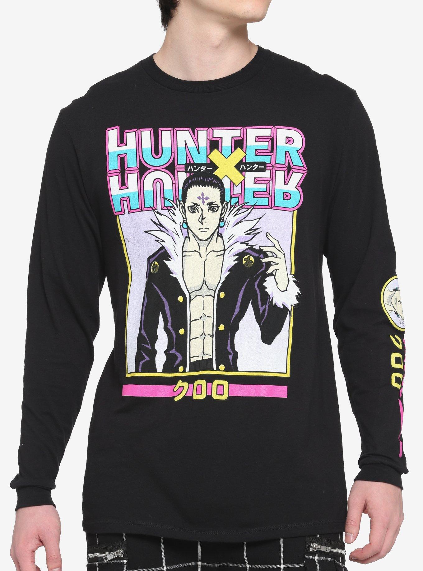 Hunter X Hunter Chrollo Lucilfer Long-Sleeve T-Shirt, BLACK, hi-res
