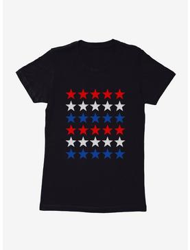 iCreate Americana Star Grid Womens T-Shirt, , hi-res