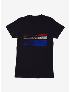 iCreate Americana Wavy Stripes Womens T-Shirt, , hi-res