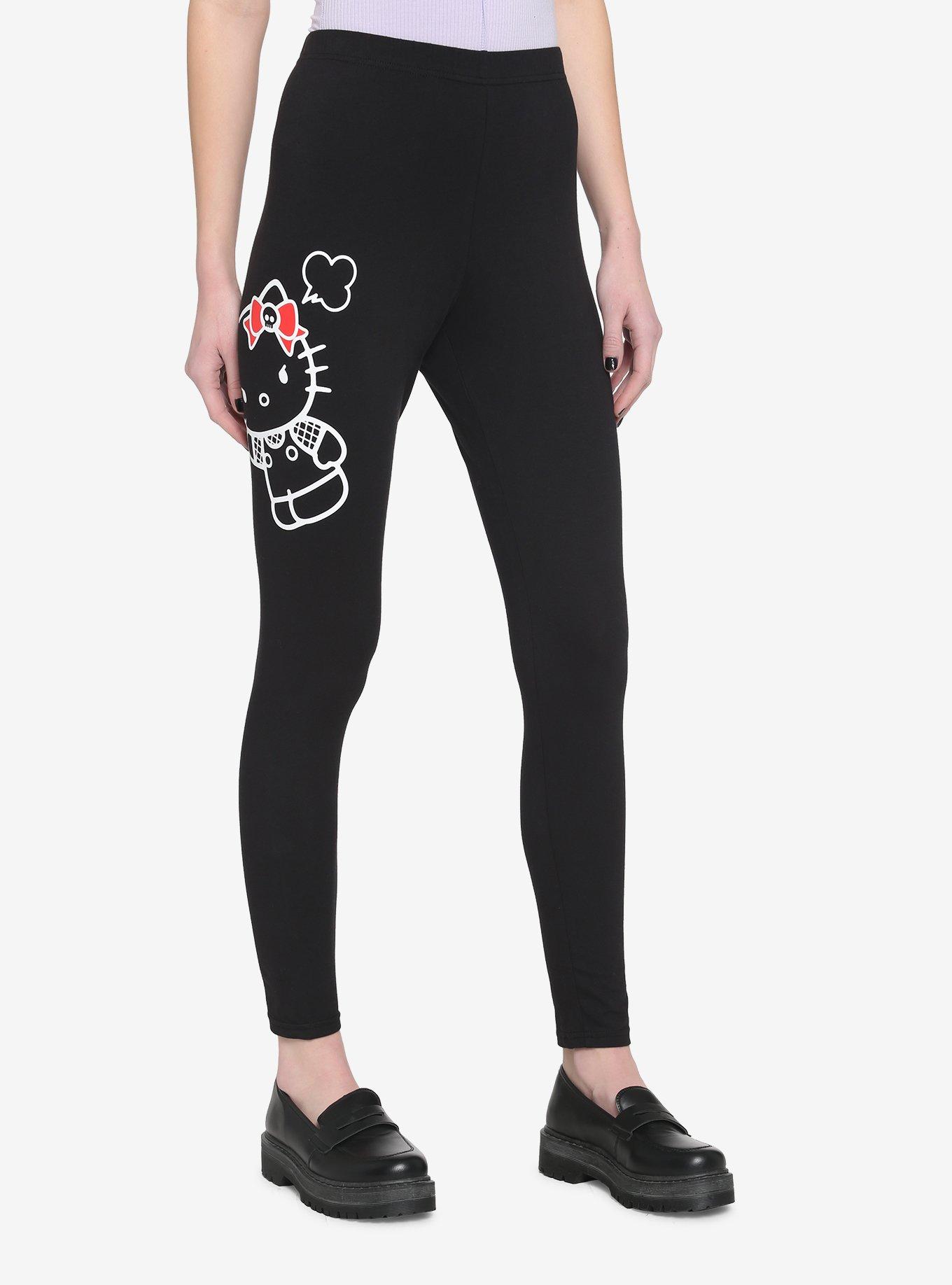 Hello Kitty Bow Spandex Tights One Size 