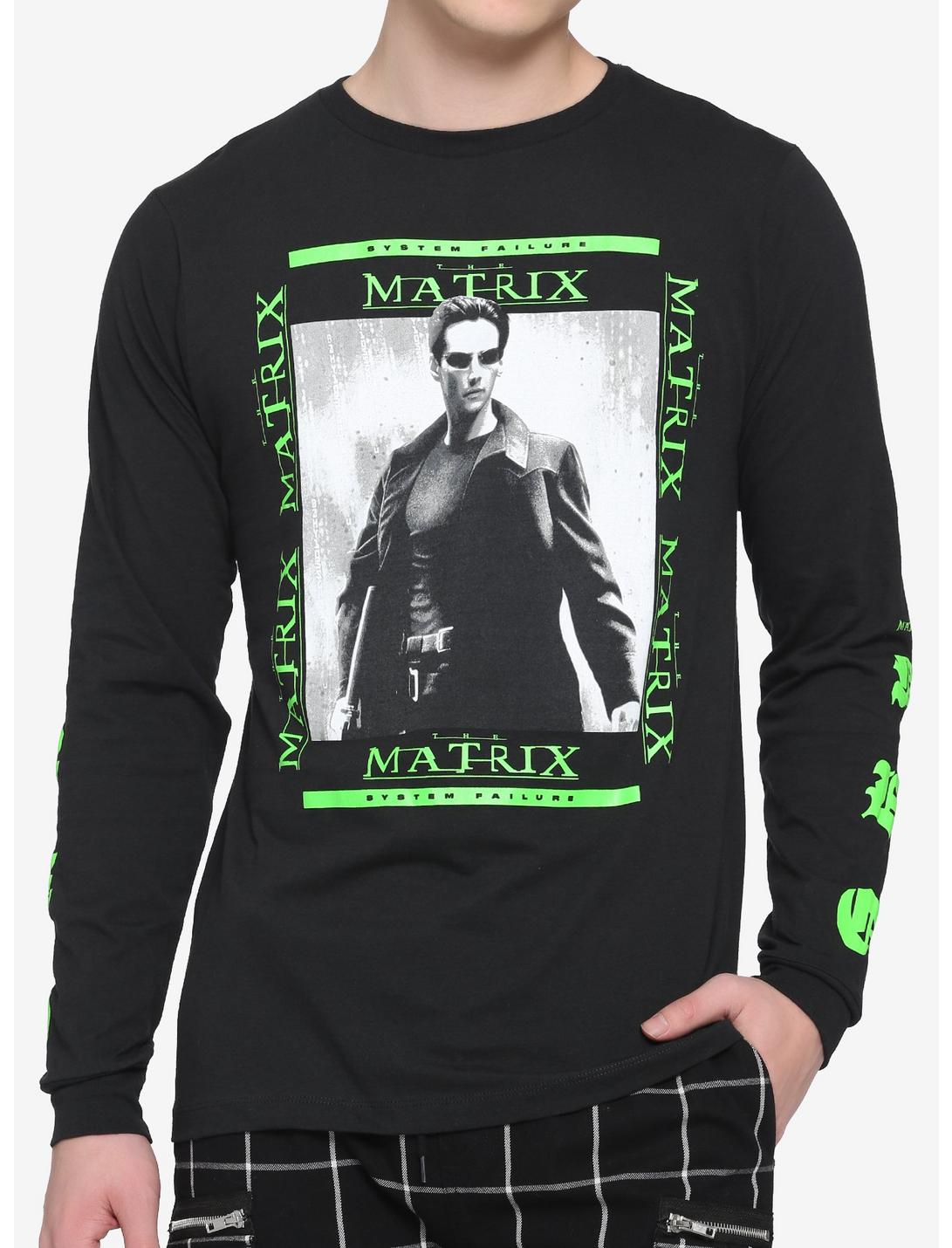 The Matrix Neo Portrait Long-Sleeve T-Shirt, MULTI, hi-res