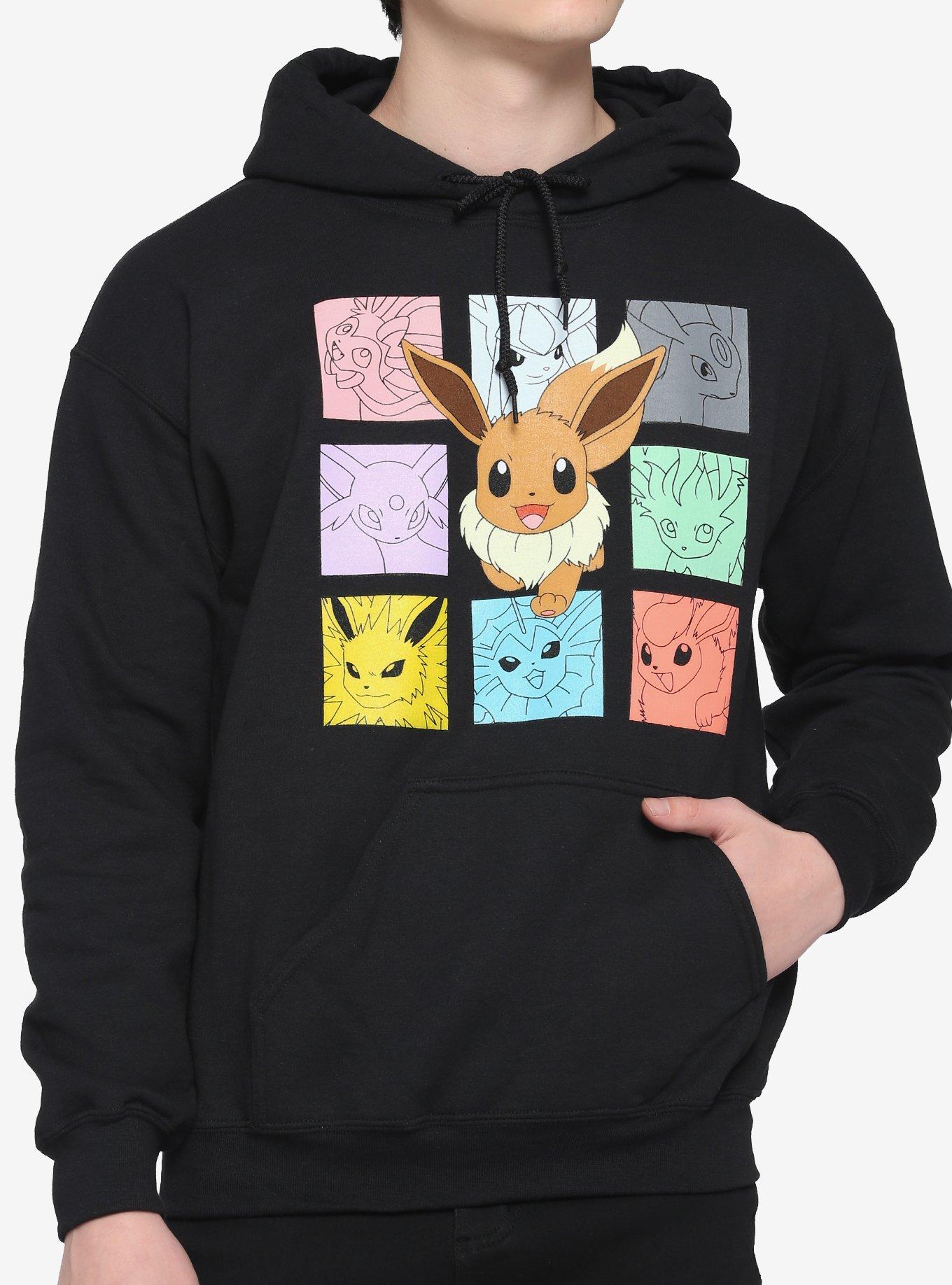 Hot Topic Pokemon Eevee Face Sweatshirt