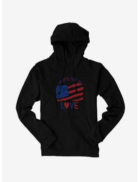 iCreate Americana Flag What's Not To Love Hoodie, , hi-res