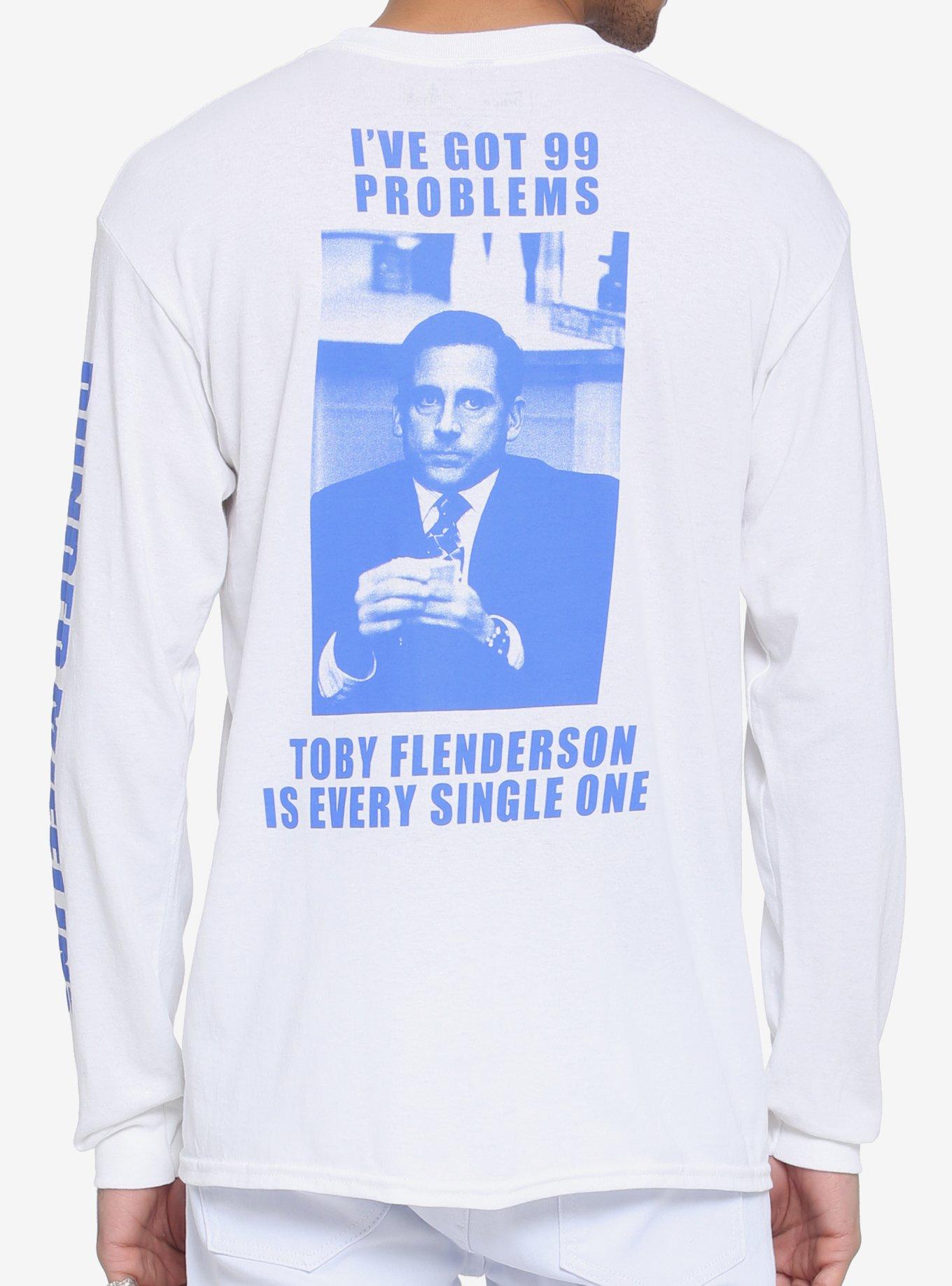 The Office Toby Problems Long-Sleeve T-Shirt, BLUE, hi-res