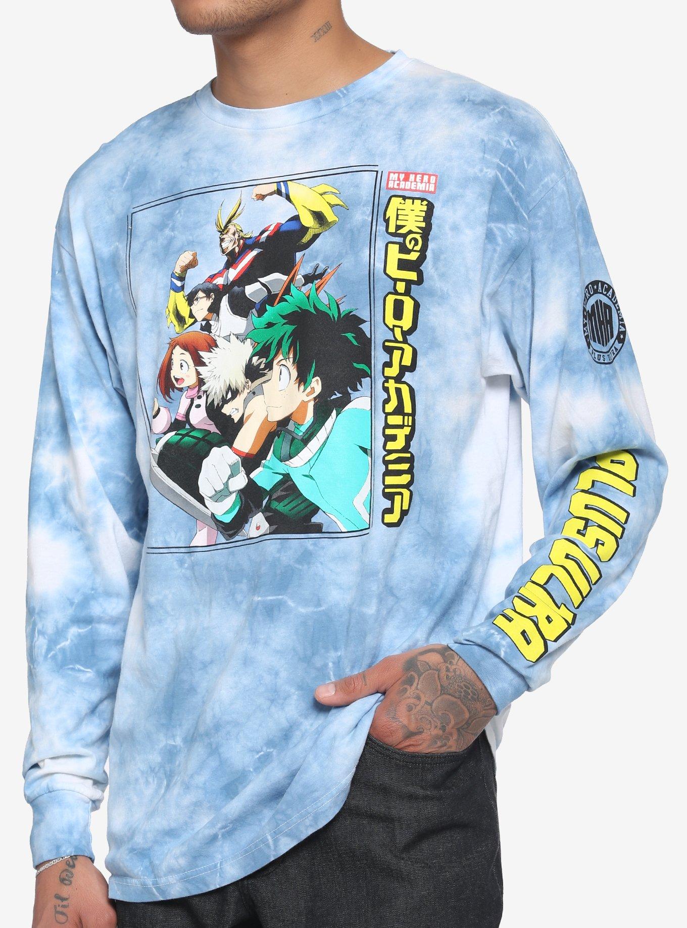 bnha shirt hot topic