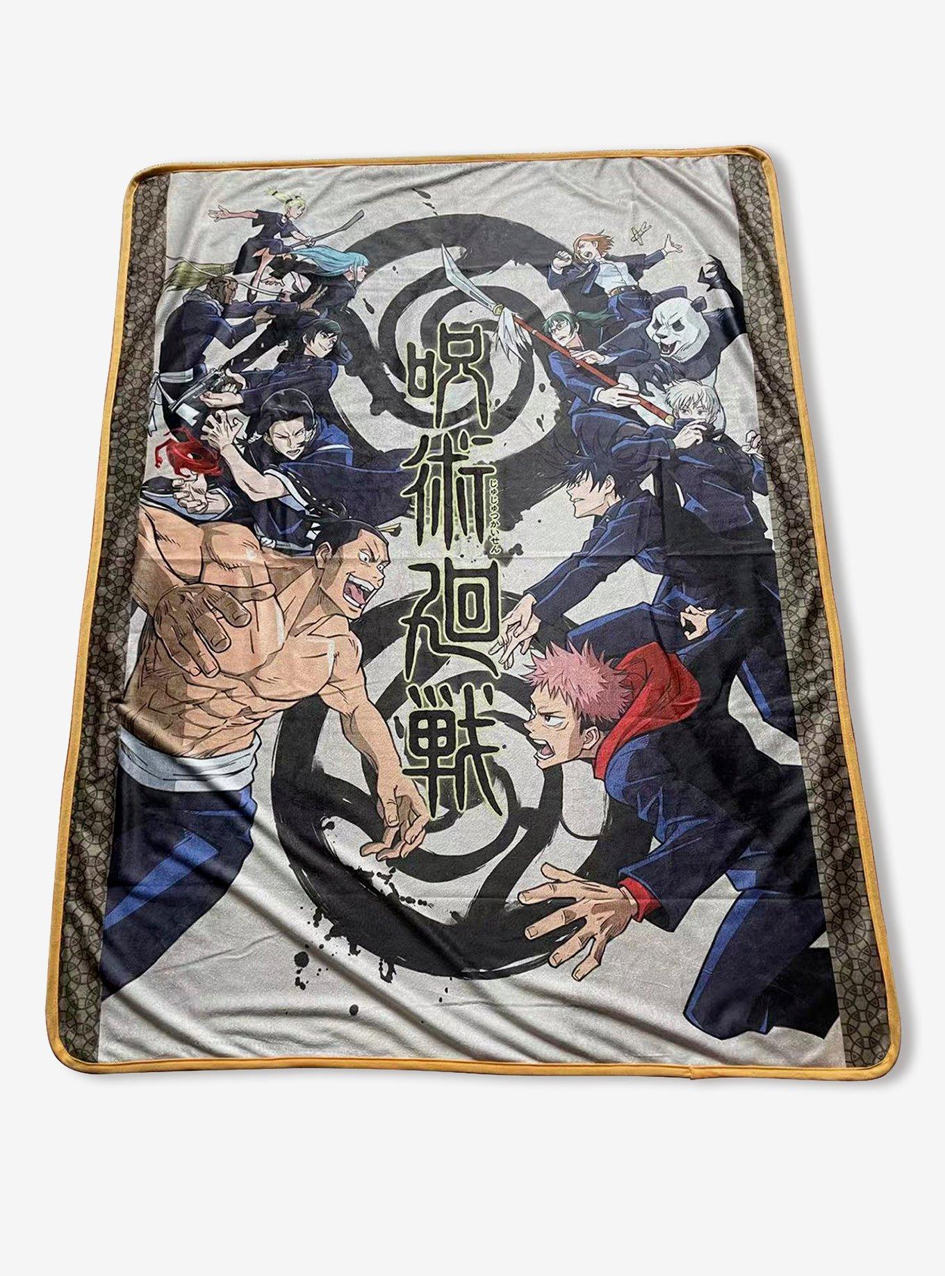 Jujutsu Kaisen Goodwill Event Group Throw Blanket, , hi-res