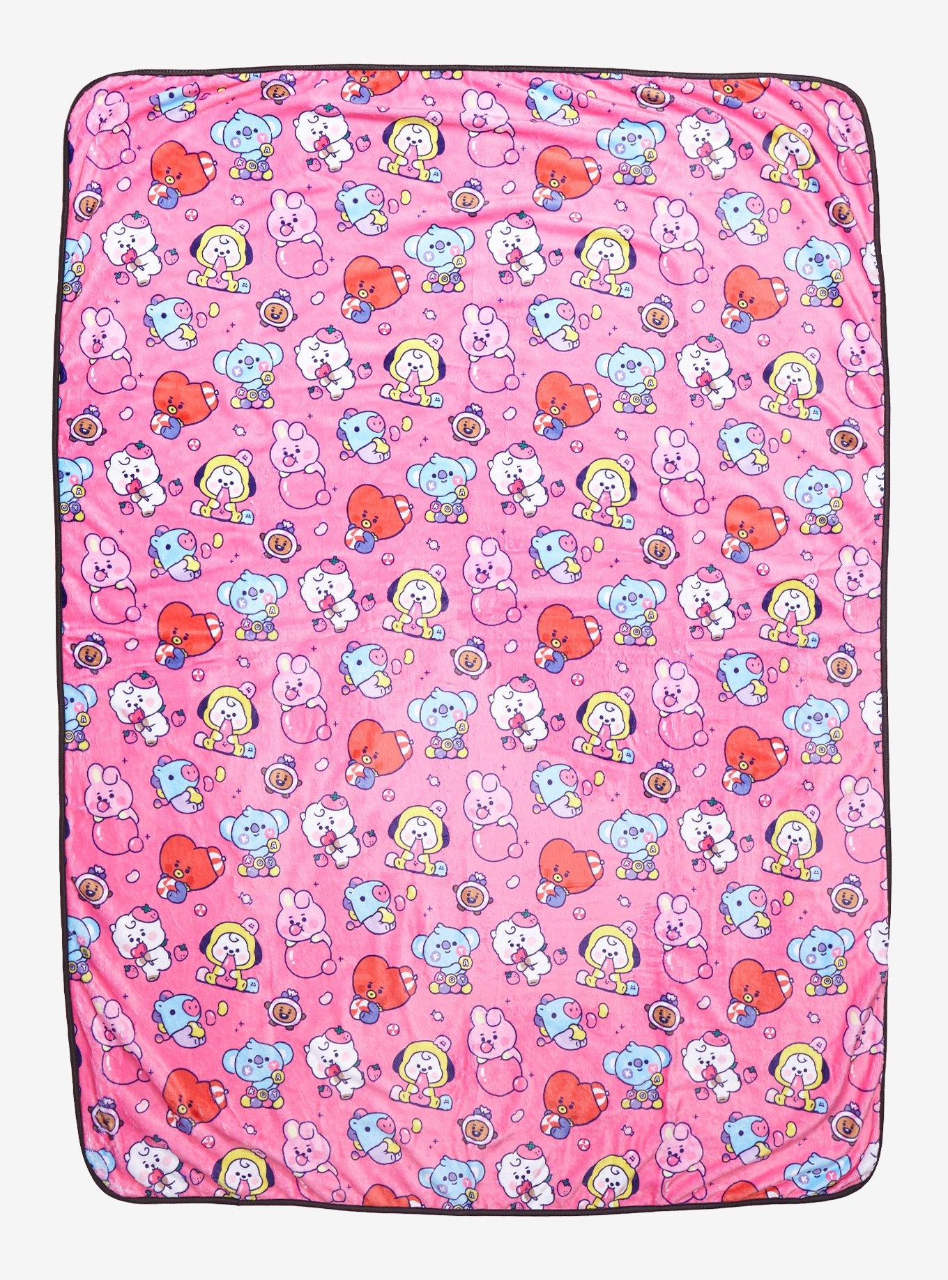 BT21 Jelly Candy Throw Blanket Hot Topic