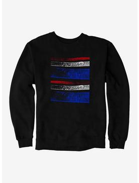 iCreate Americana Wavy Stripes Grid Sweatshirt, , hi-res