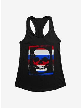 iCreate Americana Skull Box Womens Tank Top, , hi-res