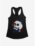 iCreate Americana Skull Cage Womens Tank Top, , hi-res