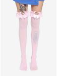 Pink Lace Bear Thigh Highs, , hi-res