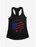 iCreate Americana Flag What's Not To Love Womens Tank Top, , hi-res