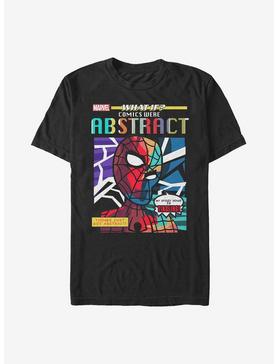 Plus Size Marvel What If?? Comics Were Abstract Spider-Man T-Shirt, , hi-res