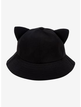 Black Cat 3D Ears Bucket Hat, , hi-res