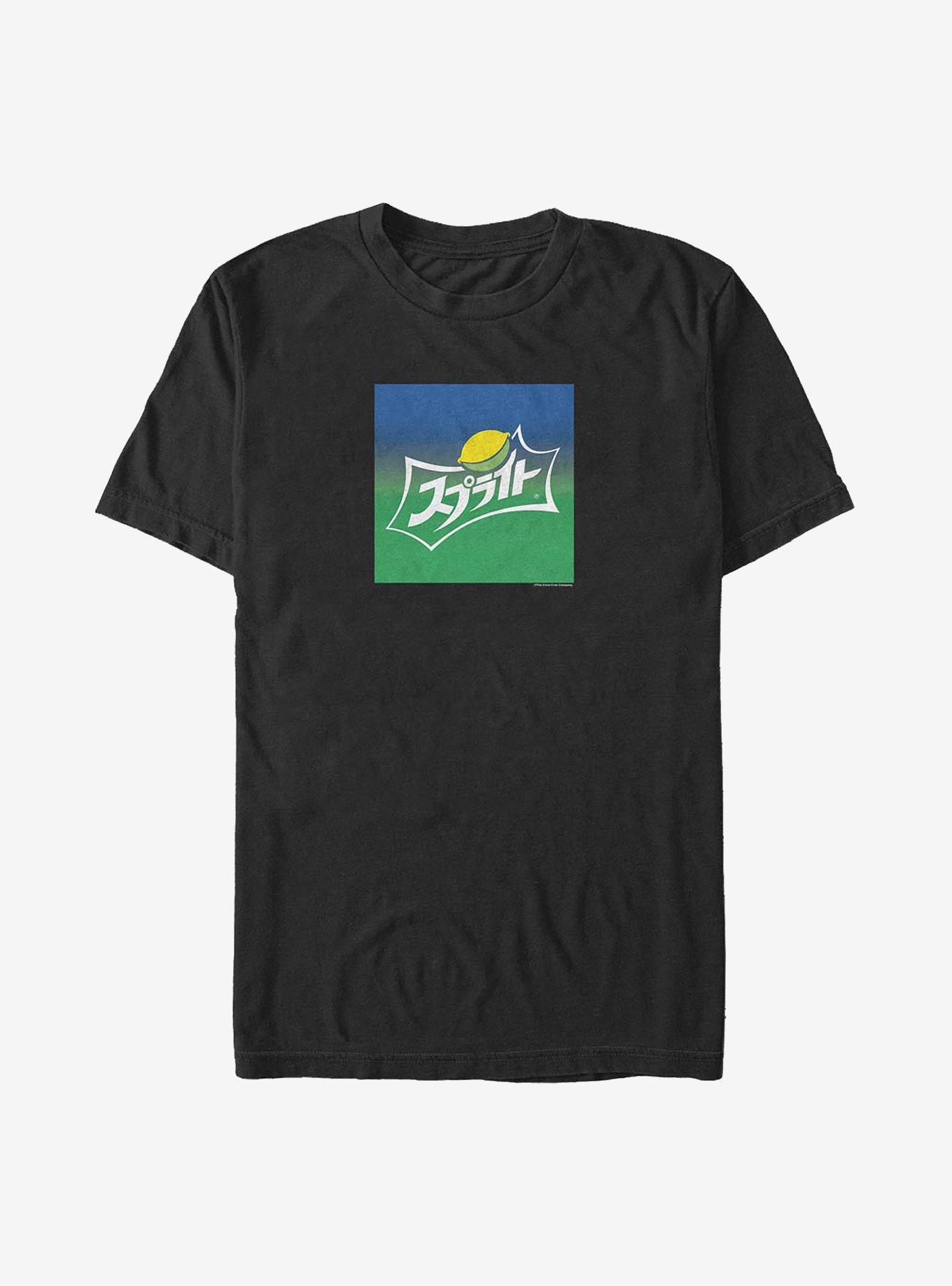 Coca-Cola Japanese Sprite T-Shirt, BLACK, hi-res