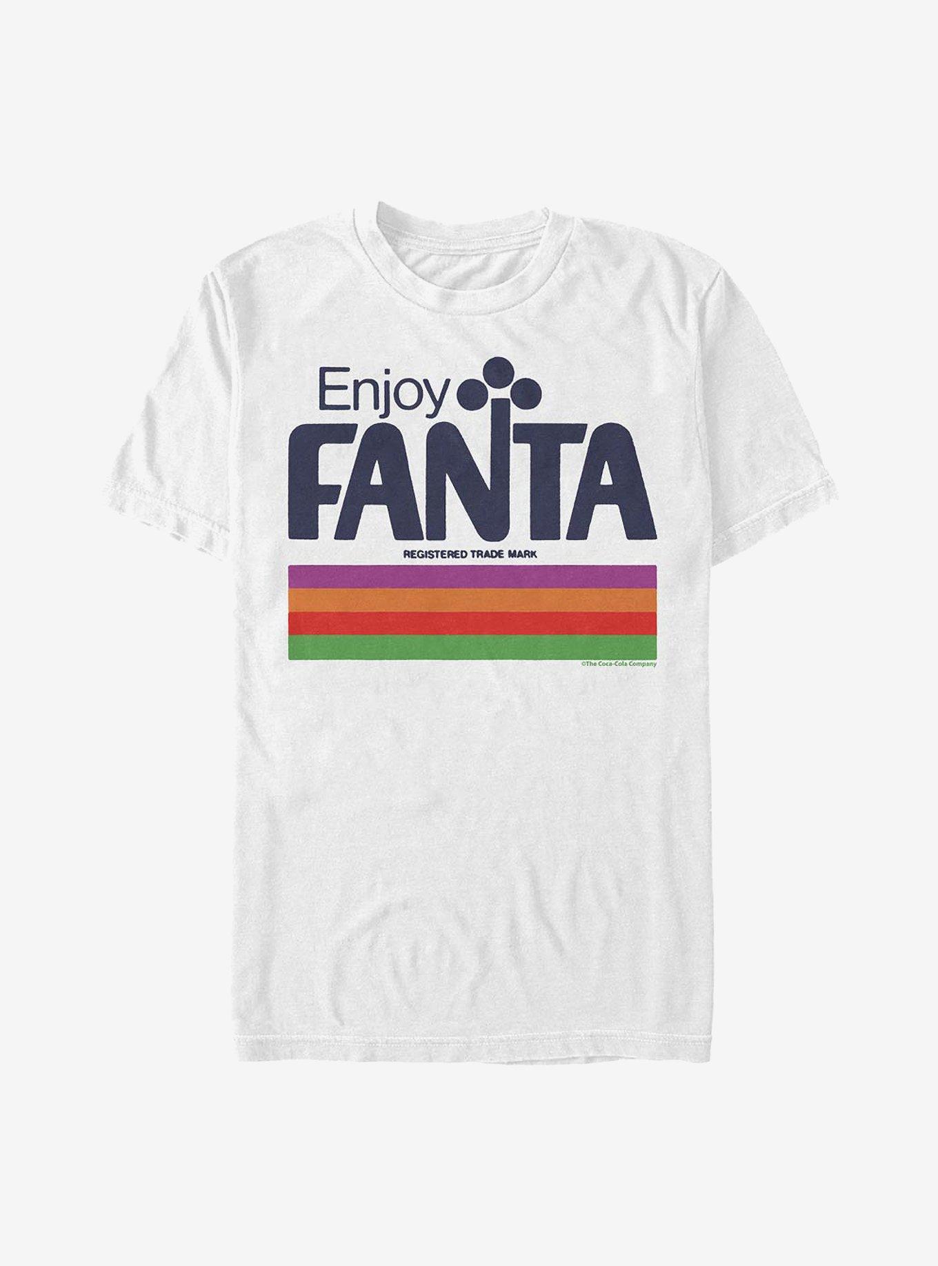 Coca-Cola Retro Fanta T-Shirt, WHITE, hi-res