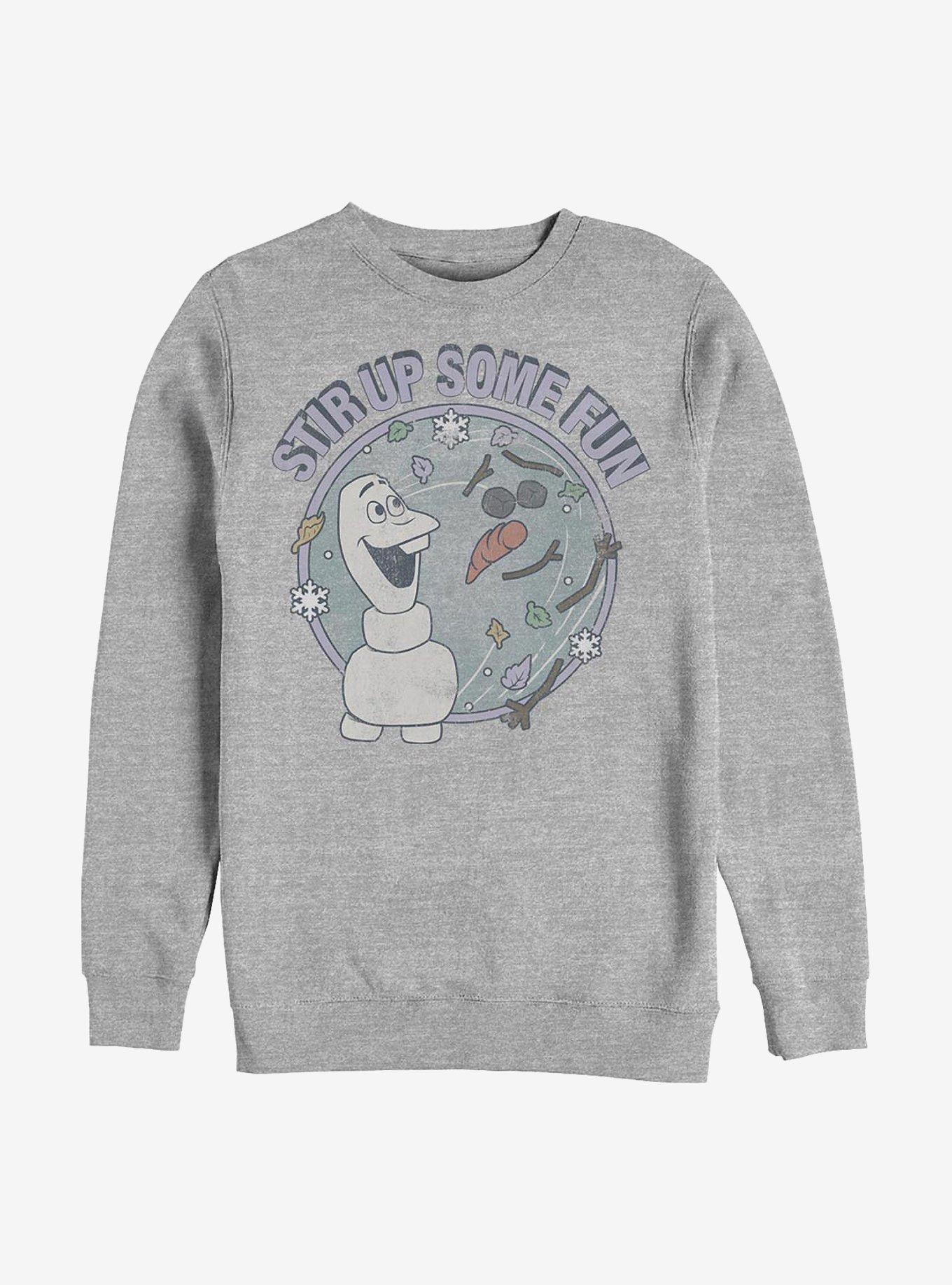 Disney Frozen 2 Stir Up Some Fun Crew Sweatshirt, ATH HTR, hi-res