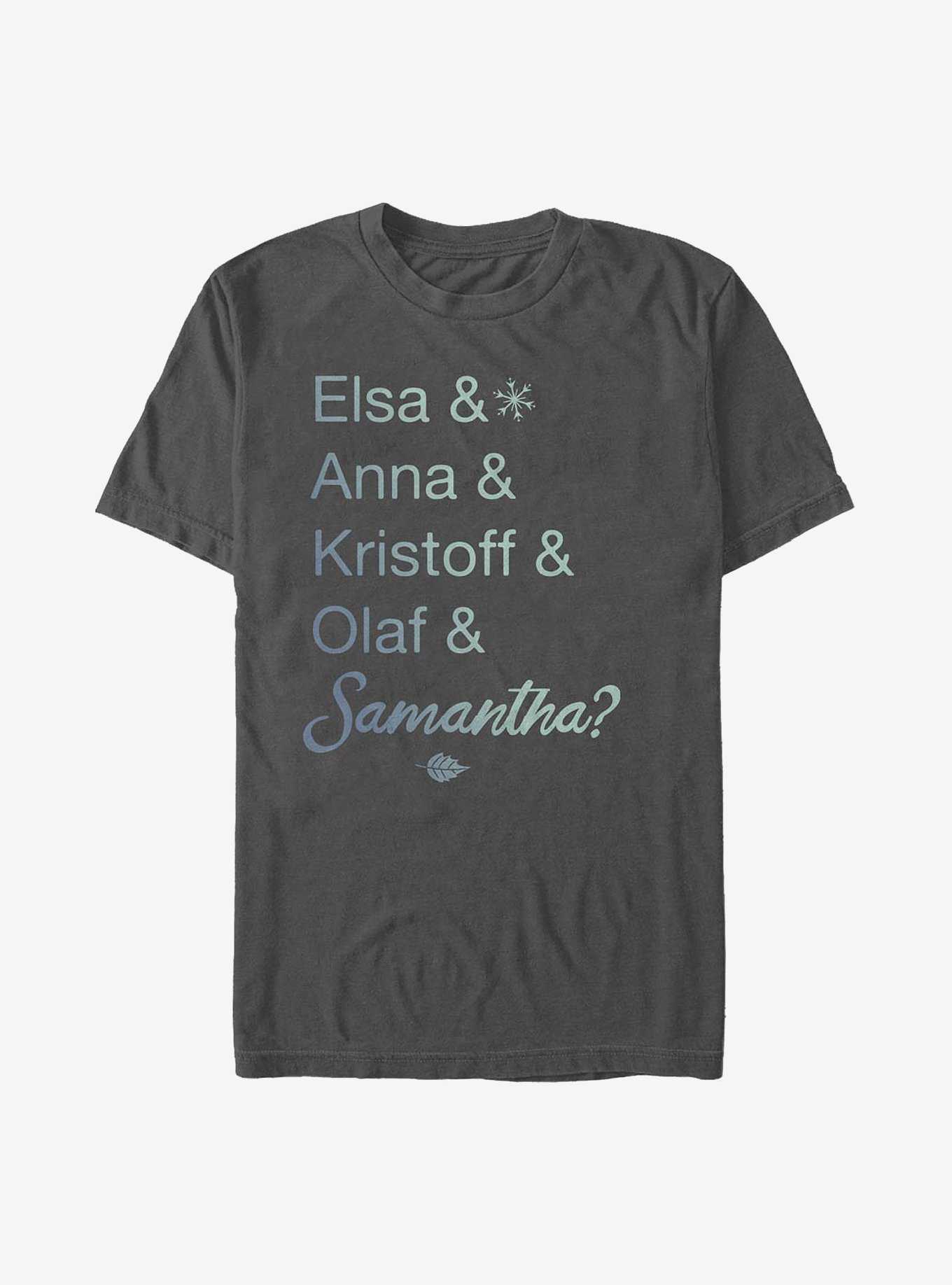 Disney Frozen 2 And Samantha T-Shirt, CHARCOAL, hi-res