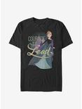 Disney Frozen 2 Anna Courage To Lead T-Shirt, BLACK, hi-res