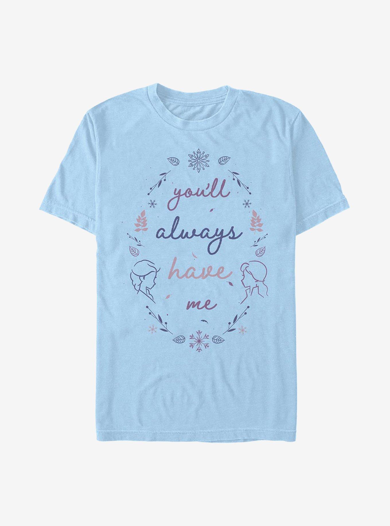 Disney Frozen 2 You'll Always Have Me T-Shirt, LT BLUE, hi-res