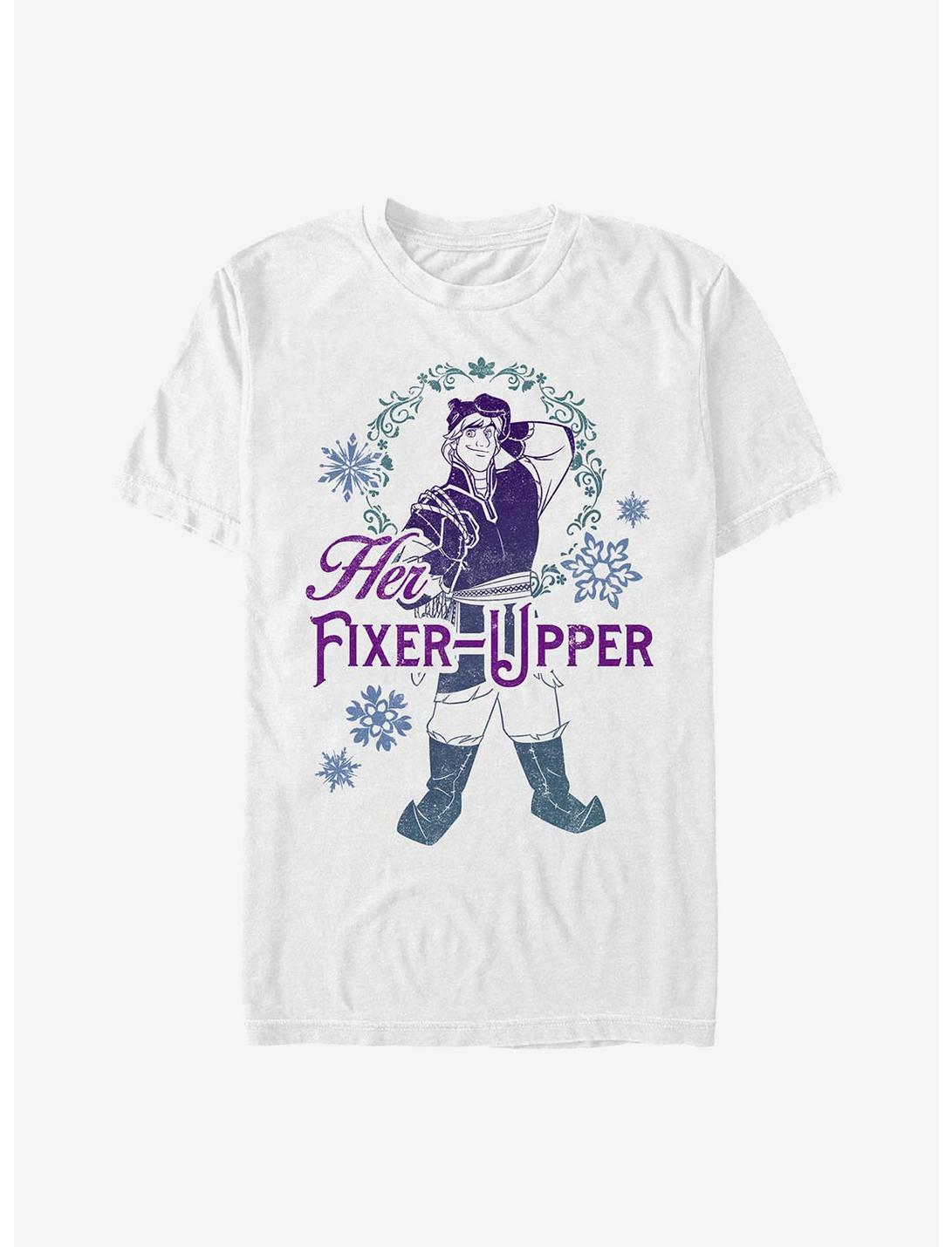 Disney Frozen Her Fixer Upper T-Shirt, WHITE, hi-res