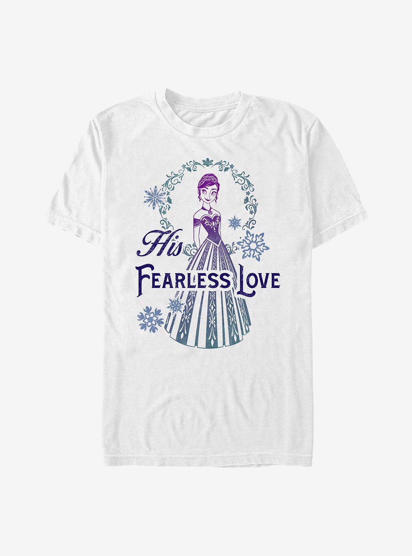 Disney Frozen His Fearless Love T-Shirt, WHITE, hi-res