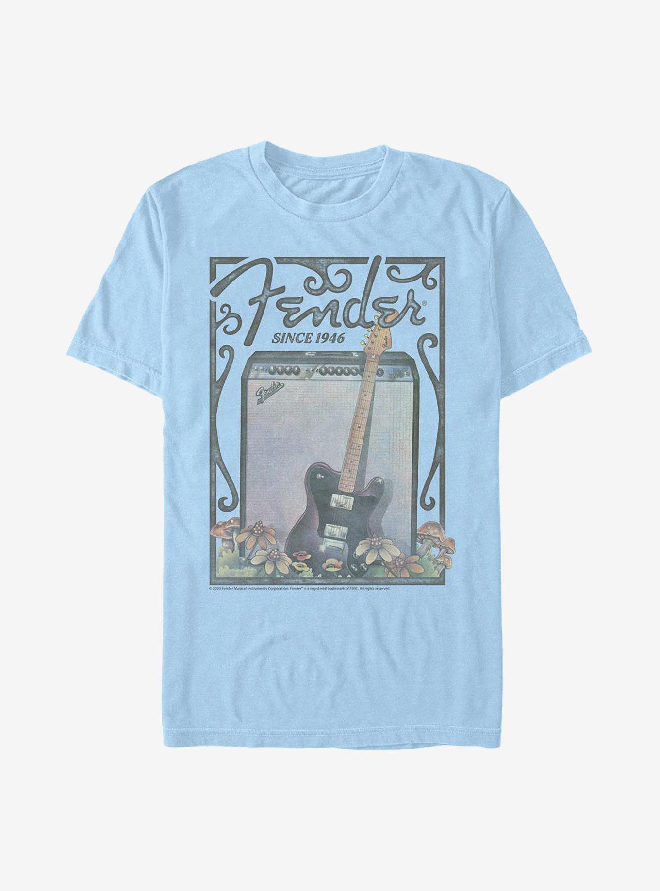 Fender Retro Poster T-Shirt, , hi-res