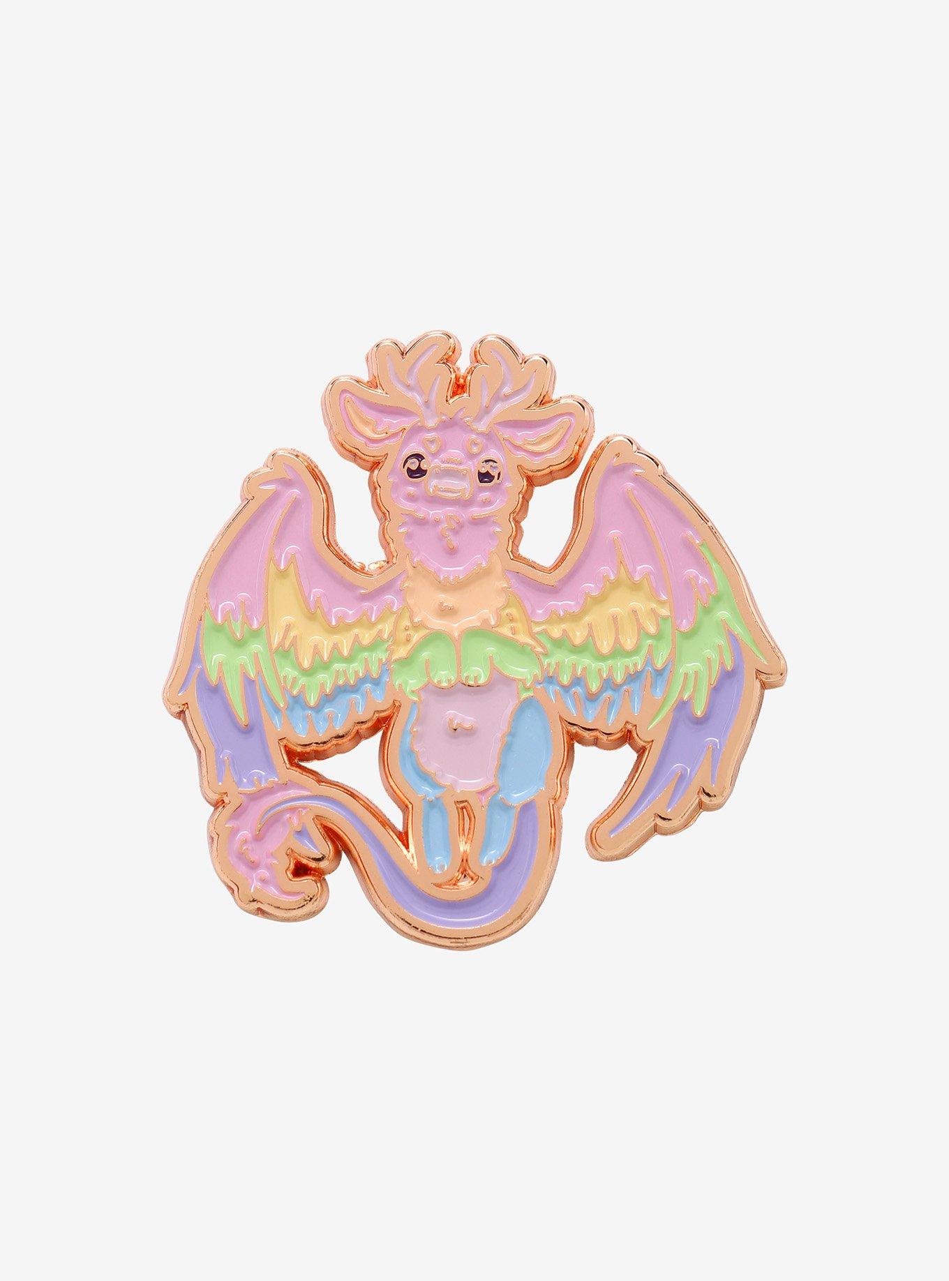 Money Bed Dragon // Fantasy, Kawaii, Roleplay - Dragon - Pin