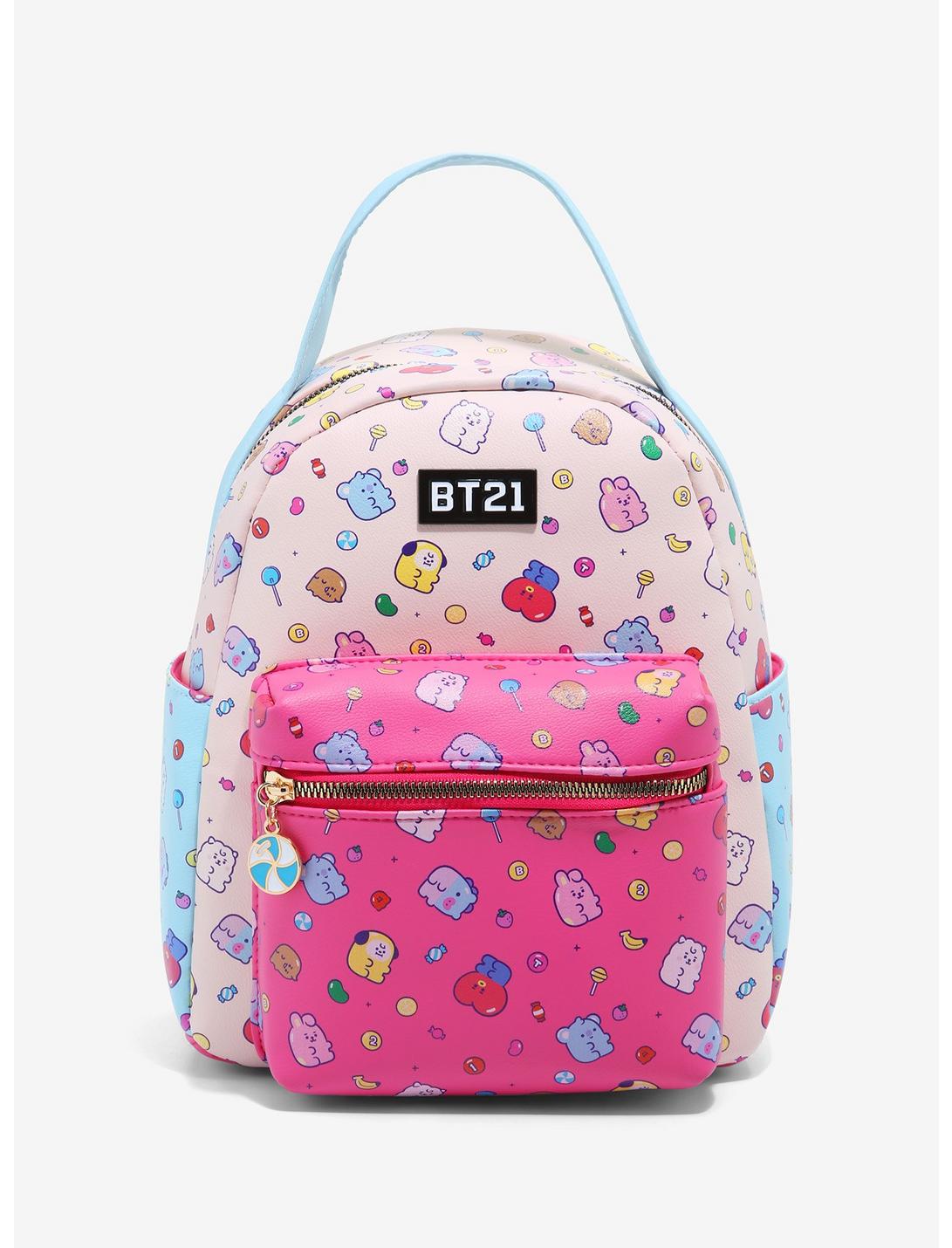 BT21 Jelly Candy Treats Mini Backpack, , hi-res