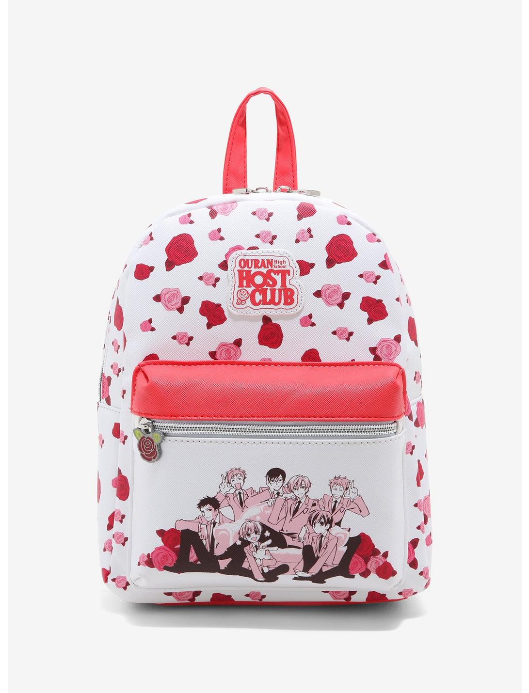 Ouran High School Host Club Pink Roses Mini Backpack, , hi-res