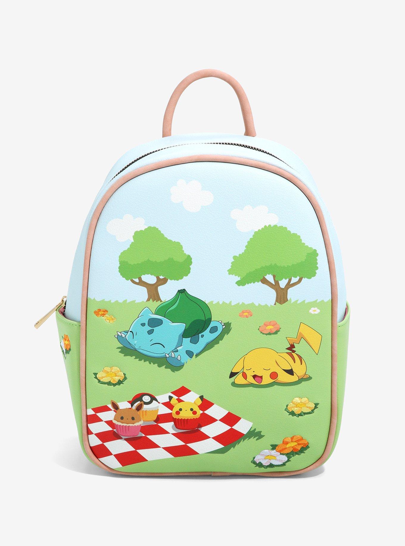 Pokémon Bulbasaur & Pikachu Picnic Mini Backpack - BoxLunch Exclusive, , hi-res