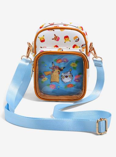 Pokemon Eevee & Pikachu Cupcakes Crossbody Bag - BoxLunch