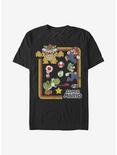Nintendo Super Mario Collection T-Shirt, BLACK, hi-res