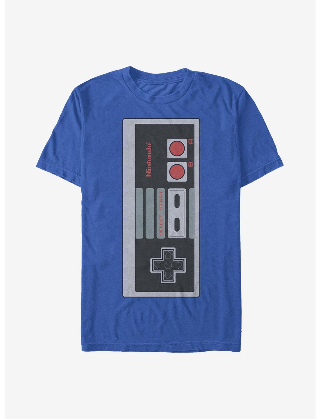 Nintendo Big Controller T-Shirt, ROYAL, hi-res