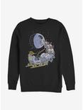 Star Wars Vader Sleigh Sweatshirt, BLACK, hi-res
